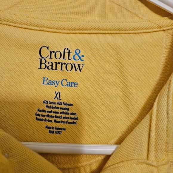 Croft & Barrow EX COND Yellow XL - Picture 3 of 3